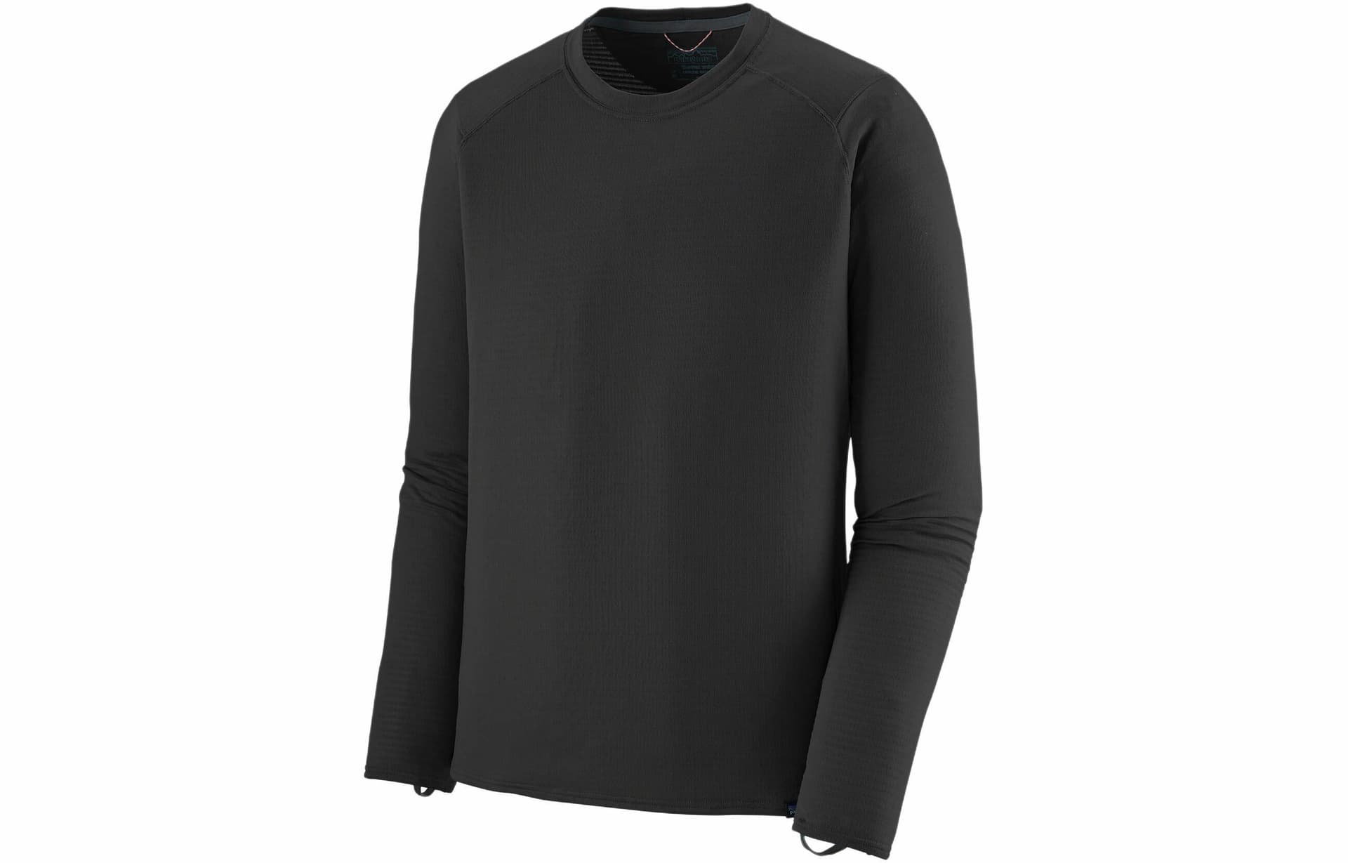 Patagonia Long Sleeve Crewneck Tee Black