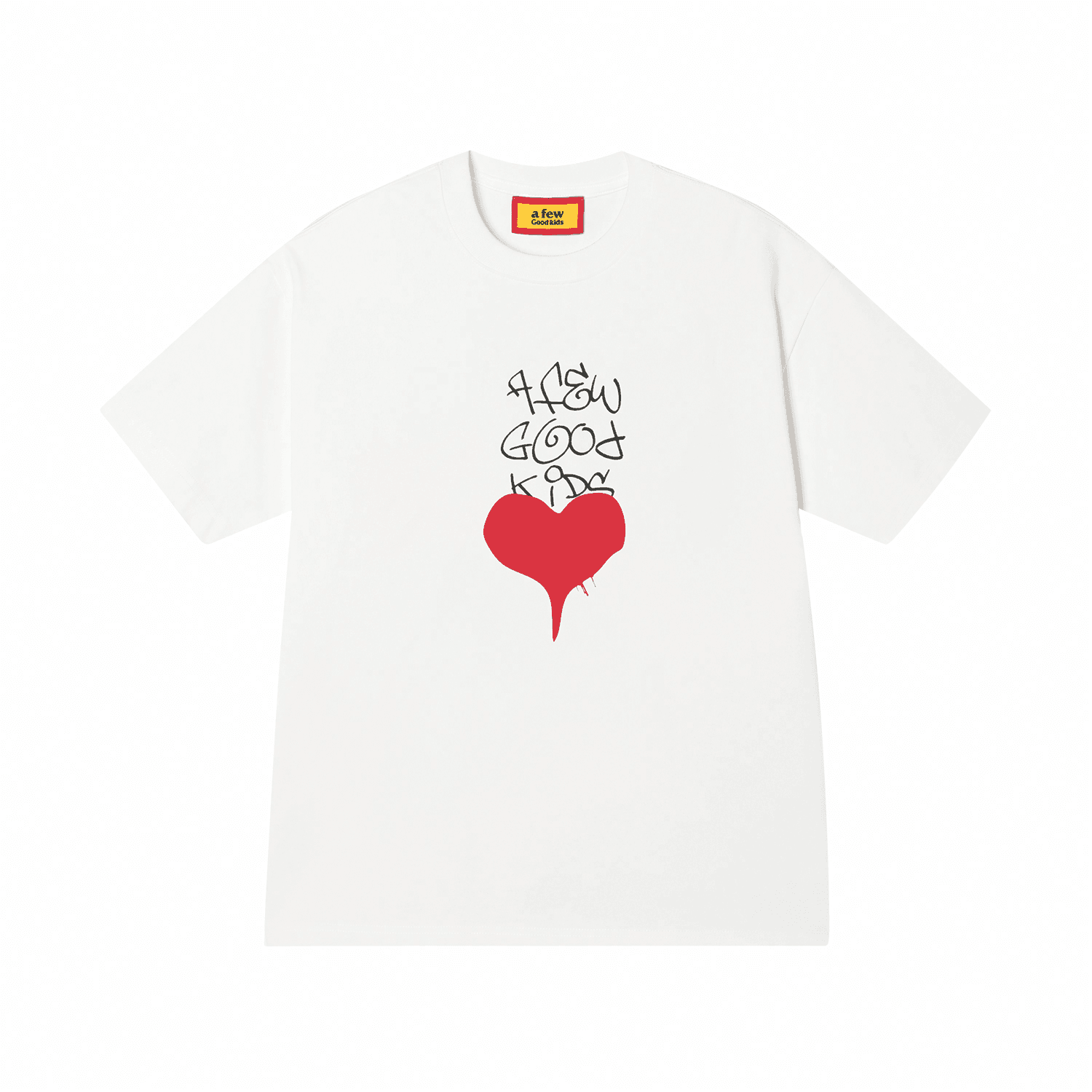 AFGK 24SS Valentine's Day Heart Graffiti Tee