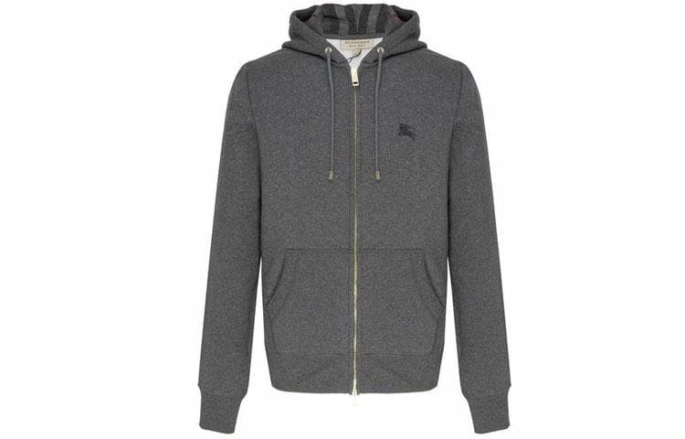 Burberry Logo Zip Hoodie