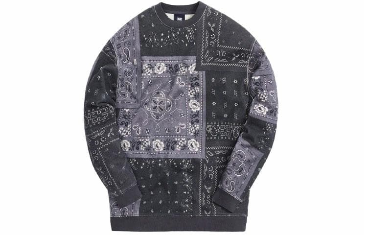 KITH Deconstructed Bandana Crewneck