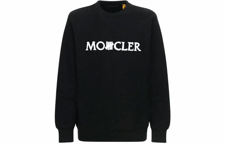 MONCLER GENIUS Moncler x UNDEFEATED Genius Logo Pullover Hoodie Black