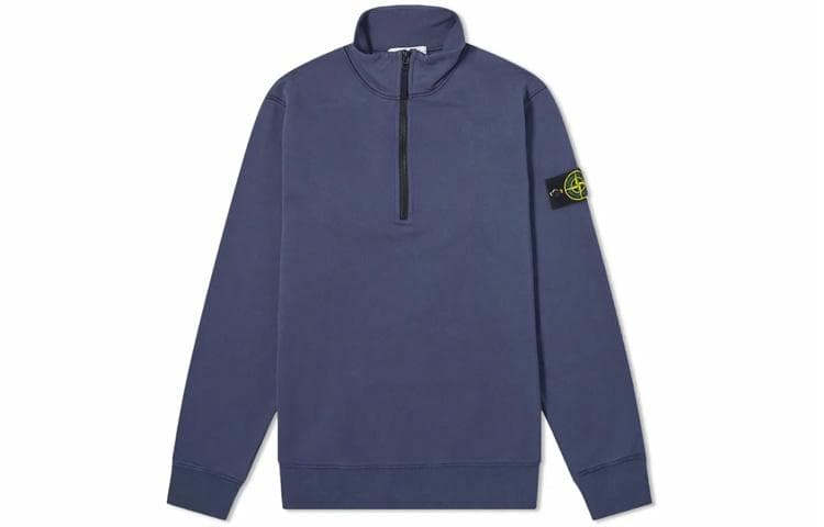 Stone Island Pullover Sweatshirt Blue