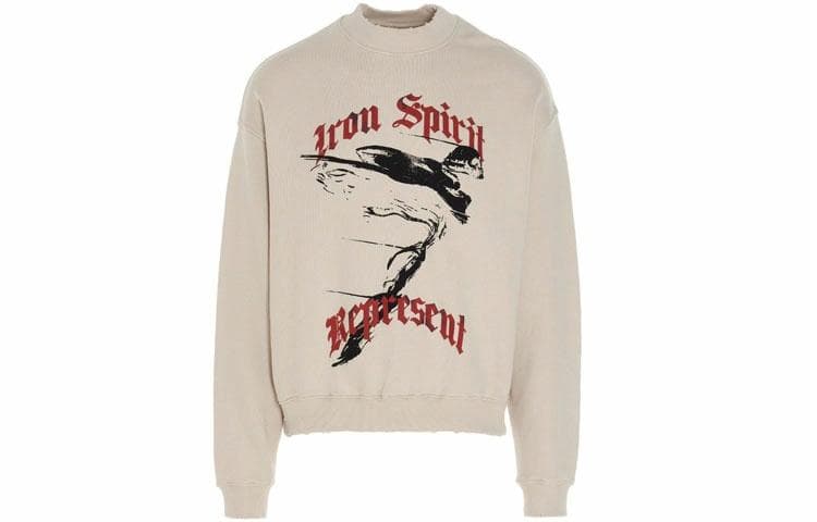 REPRESENT Iron Spirit Crewneck Beige