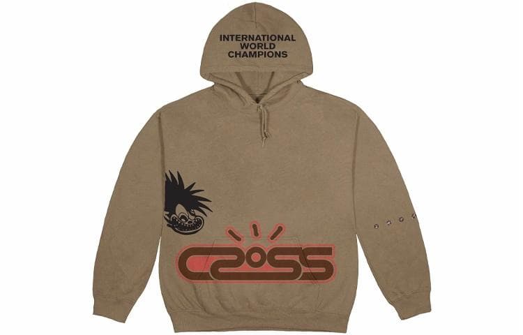 Travis Scott Cactus Jack Crossover Hoodie Light Brown