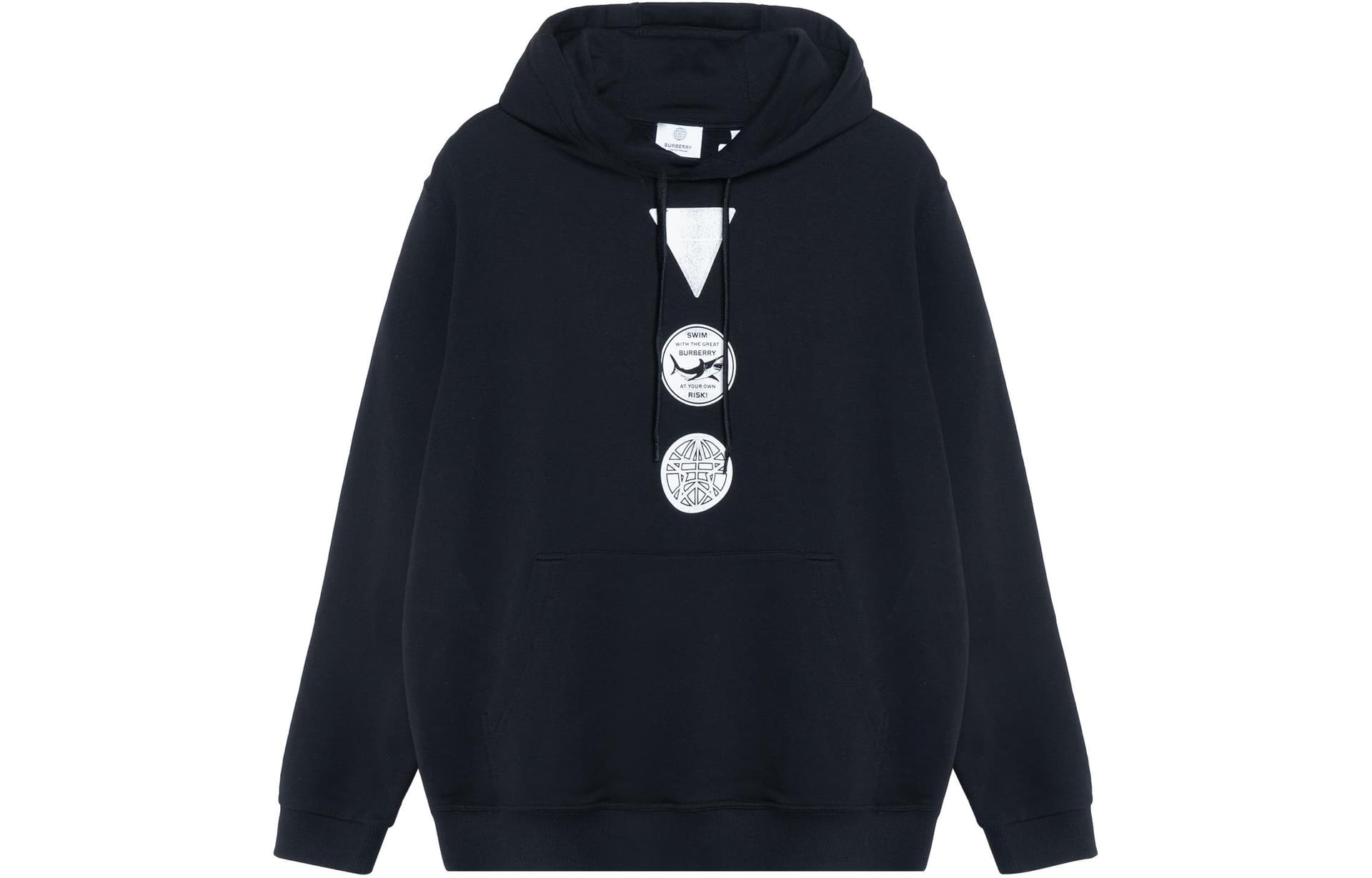 Burberry Logo Print Sweatshirt Black