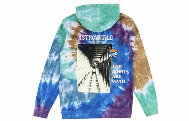 Travis Scott Cactus Jack Astro World Hoodie Blue