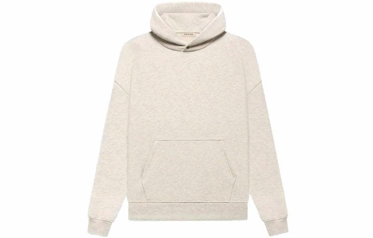Fear of God SS23 ETERNAL Fleece Hoodie Light Oatmeal
