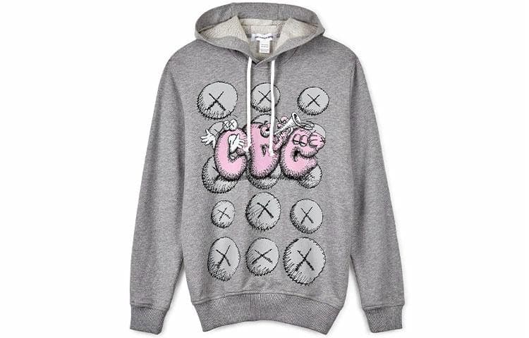 CDG x KAWS Logo Print Sweatshirt