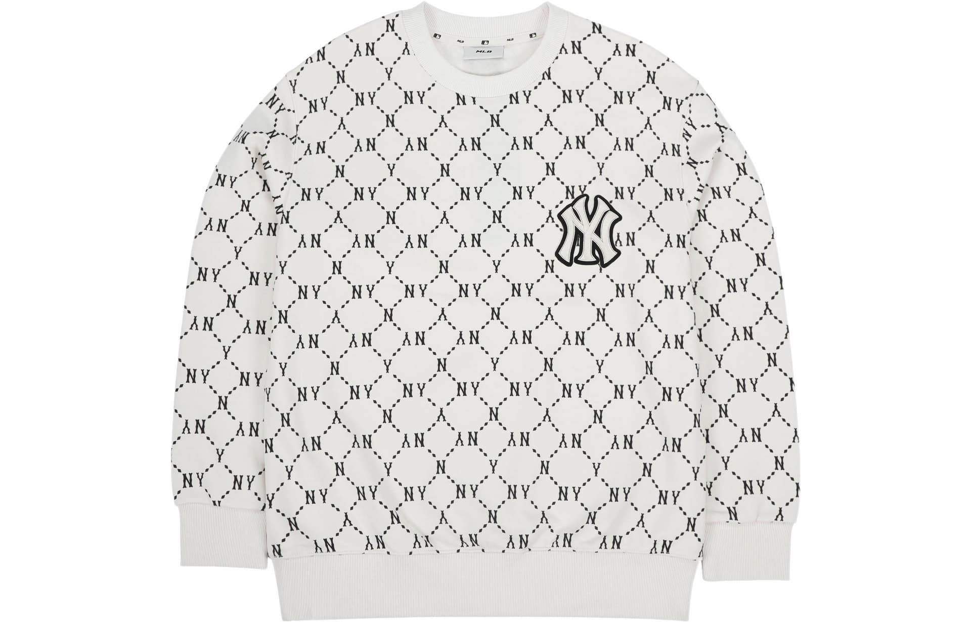 MLB Yankees Retro Crewneck Sweatshirt Cream