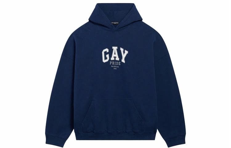 Balenciaga Pullover Sweatshirt Blue