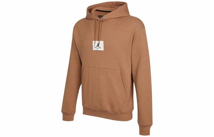 Jordan Essentials Statement Logo Hoodie Brown