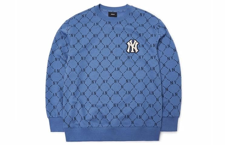 MLB Yankees Logo Crewneck Blue