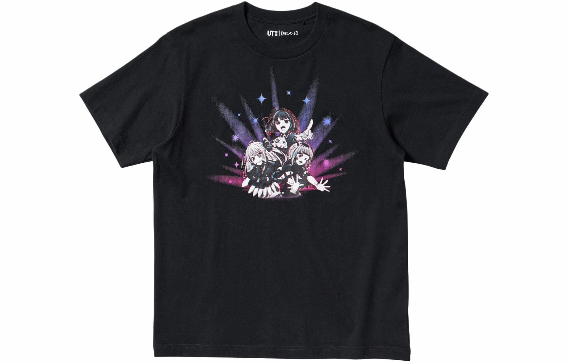 UNIQLO/优衣库 UNIQLO x Oshinoko SS24 Black Tee