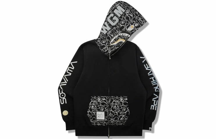 A BATHING APE x Hajime Sorayama Shark Series Hoodie