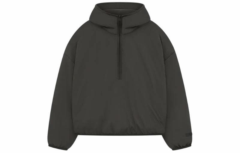 Fear of God Essentials SS24 Filled Halfzip Hoodie Ink