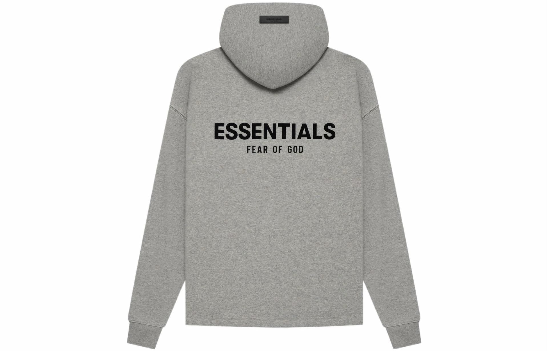 Fear of God Essentials SS22 Relaxed Hoodie Dark Oatmeal
