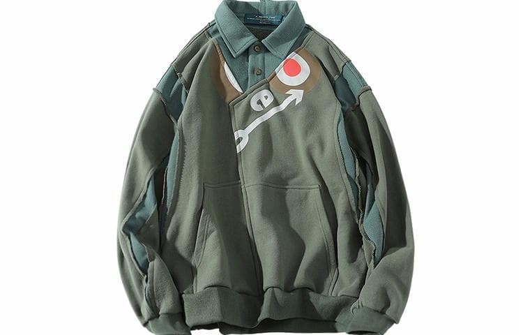 A SQUARE ROOT/A 的平方根 A SQUARE ROOT Arrow Target Print Sweatshirt