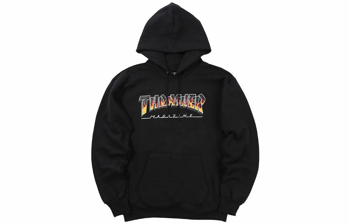 Thrasher Hoodie Black