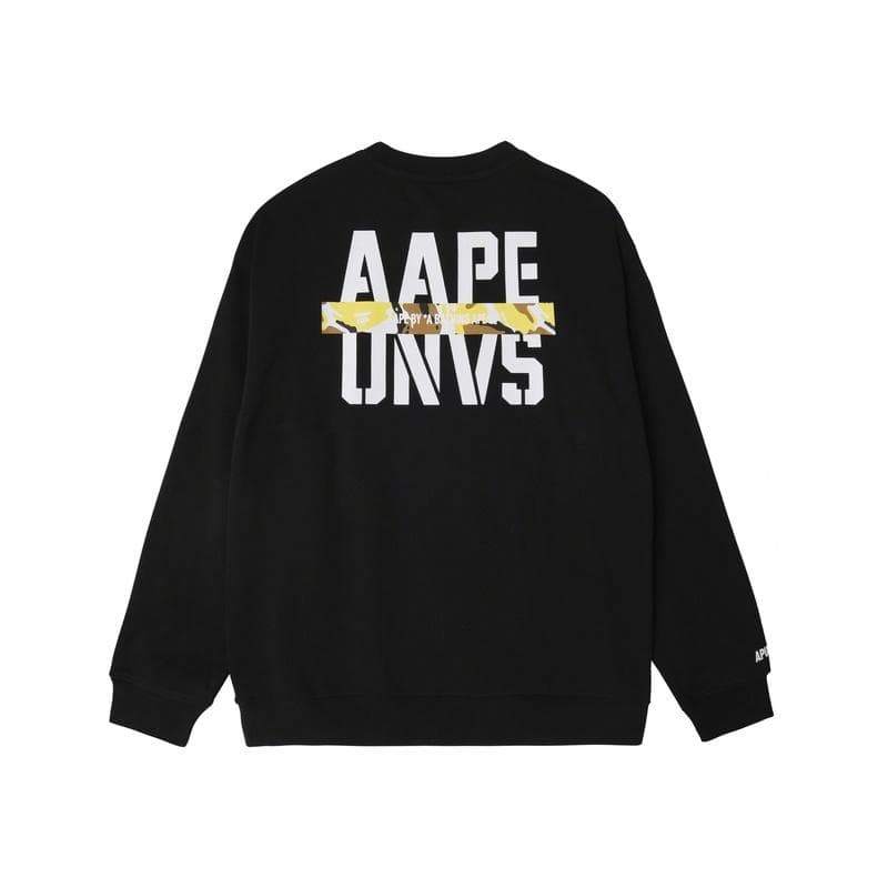Aape FW23 Camo Crewneck Sweatshirt