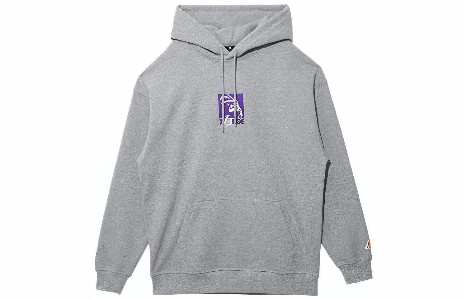 New Era x NBA x XLARGE Hoodie Grey