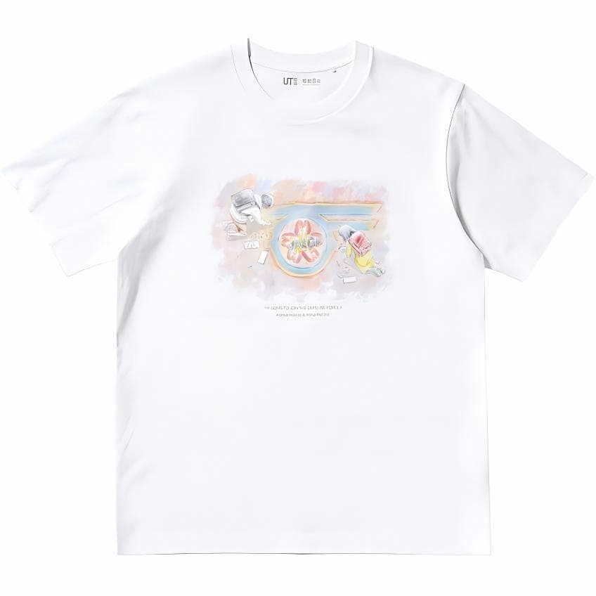UNIQLO/优衣库 UNIQLO x Kaiju No. 8 SS24 White Tee
