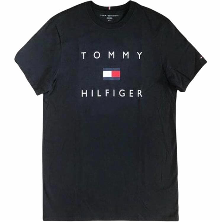 Tommy Hilfiger Logo T-Shirt Black