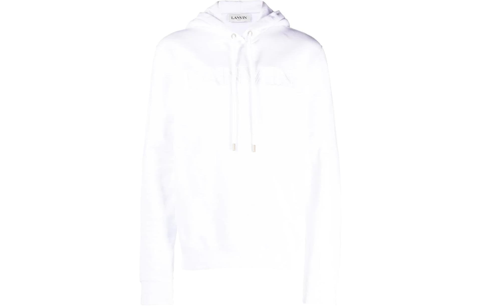Lanvin/浪凡 Lanvin SS23 Logo Hoodie White