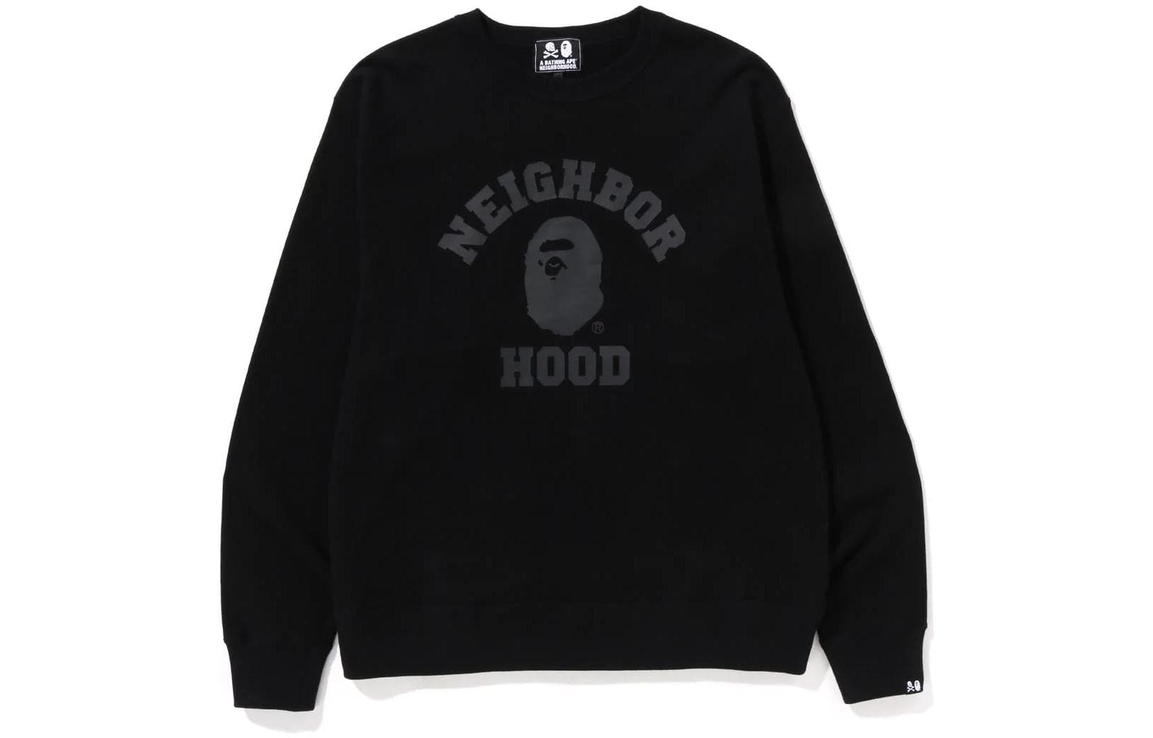 A BATHING APE BAPE x NEIGHBORHOOD SS23 Crewneck Sweatshirt