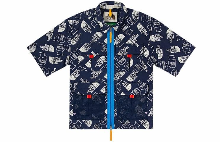北面/THE NORTH FACE THE NORTH FACE x Brain Dead 76 Boxy Ss Mountain Shirt