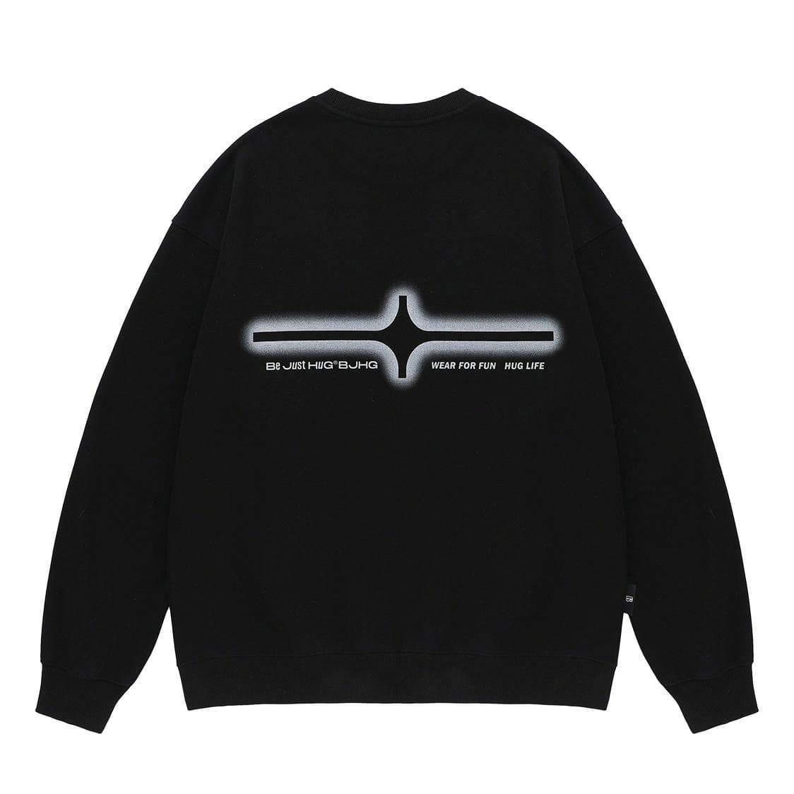 BJHG Lucky Star Knit Fleece Sweatshirt