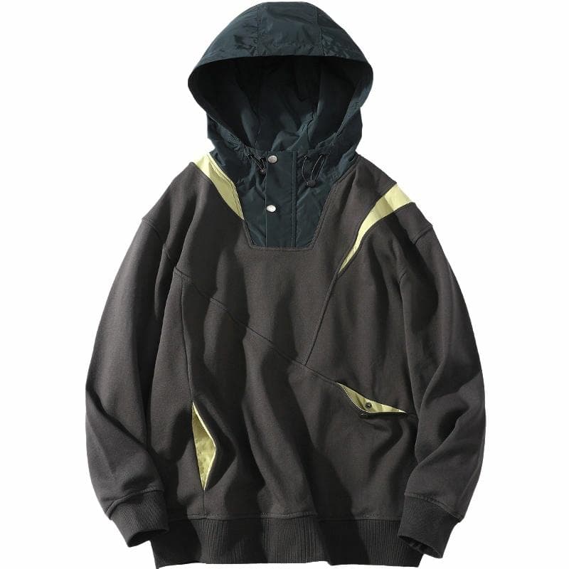 A SQUARE ROOT/A 的平方根 A SQUARE ROOT Retro Half-Zip Sweatshirt