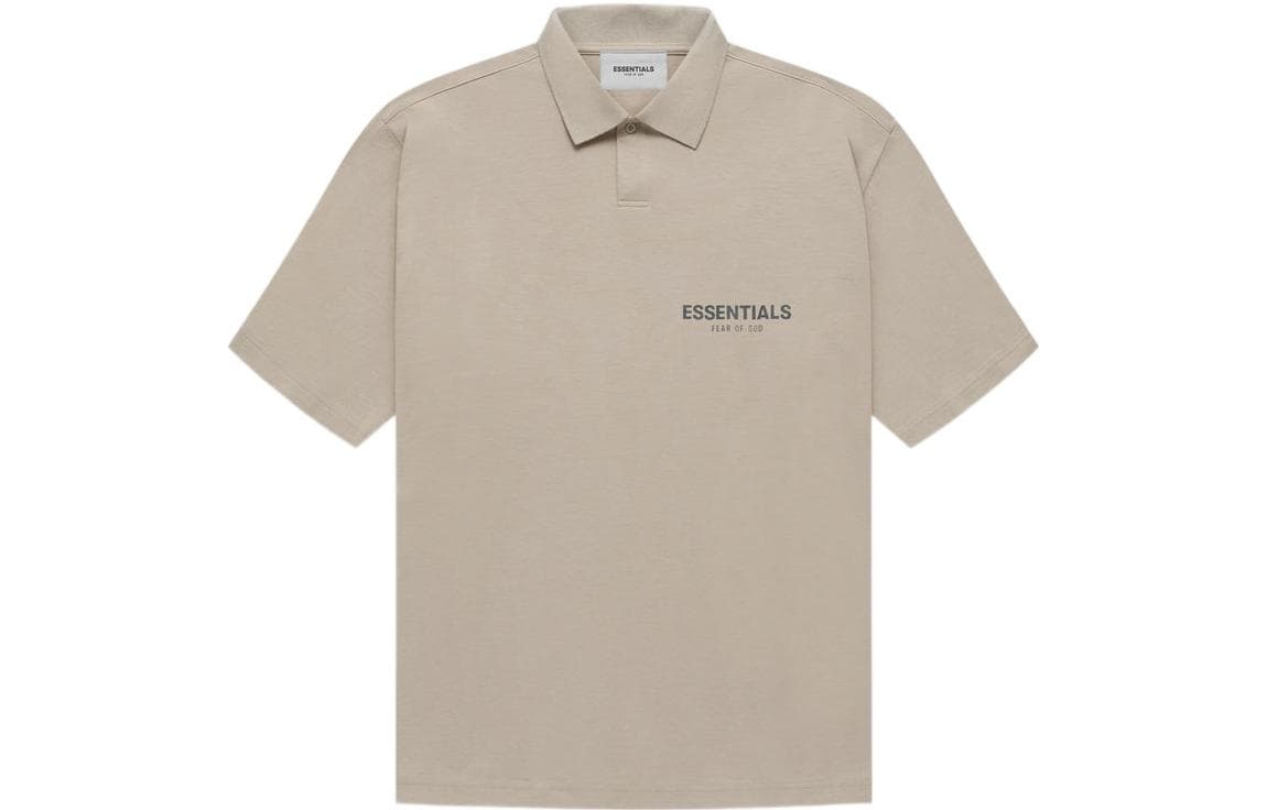Fear of God Essentials FW21 SS Polo String Tan
