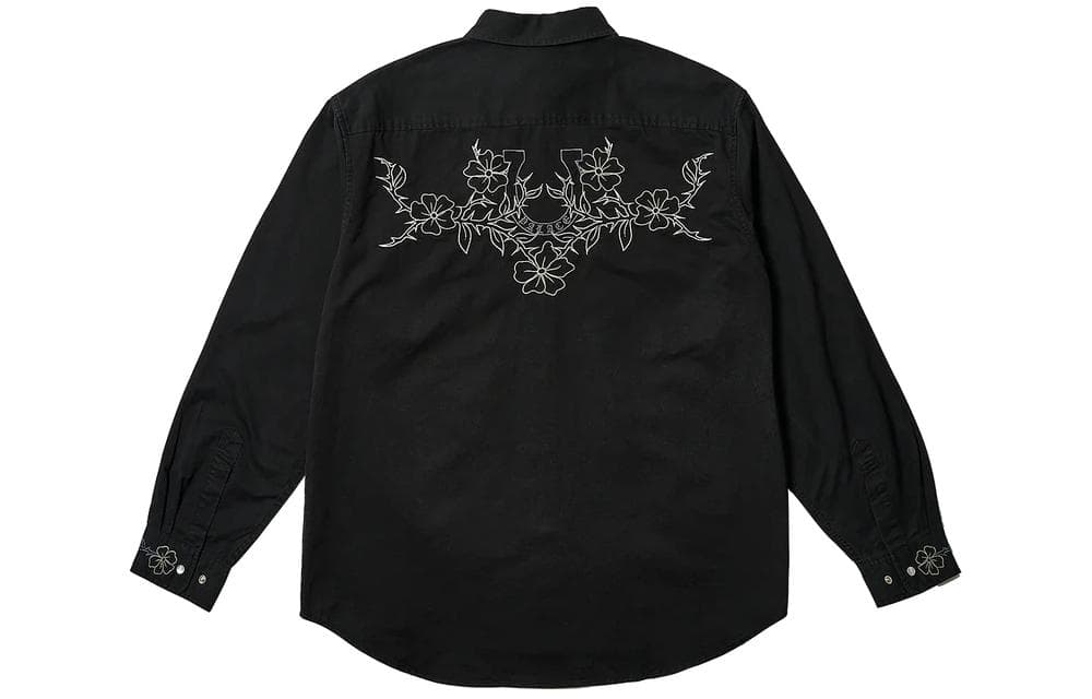 PALACE SS24 FLEXUS SHIRT BLACK