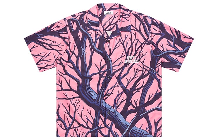 EMPTY REFERENCE Short Sleeve Shirt Pink