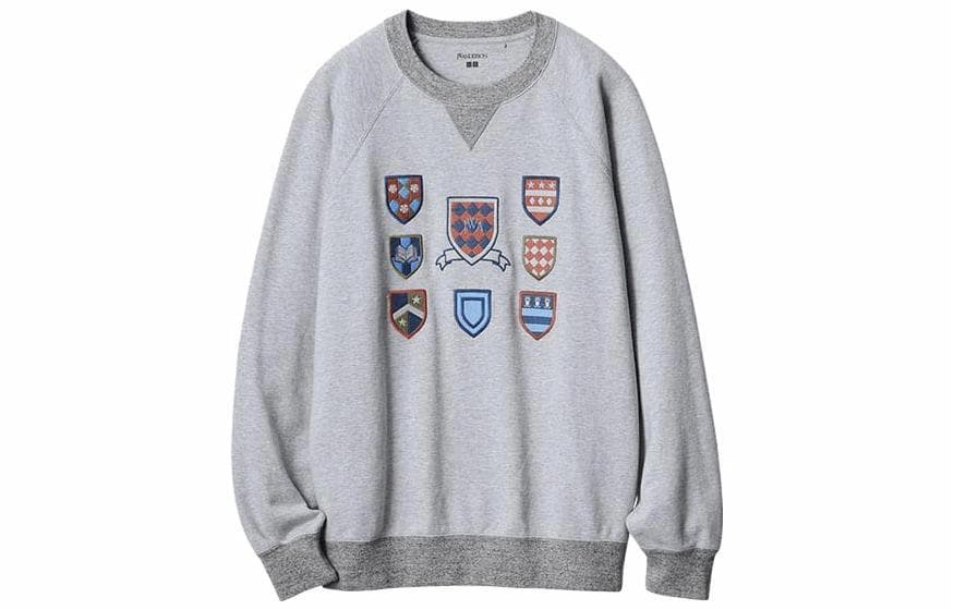 UNIQLO/优衣库 UNIQLO JW Anderson Crewneck Pullover Grey