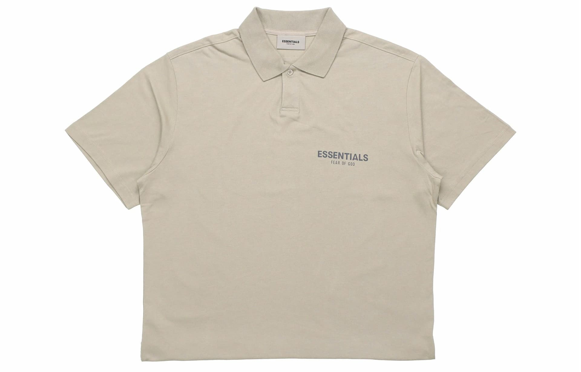 Fear of God Essentials FW20 Polo Shirt Olive