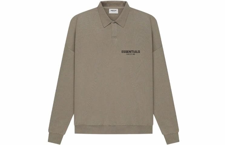 Fear of God Essentials SS21 Polo Taupe