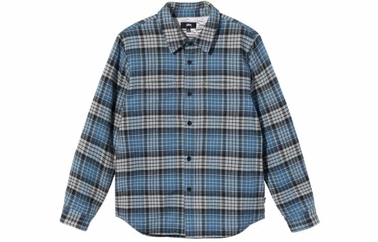 Stussy FW21 Quilted Lined Plaid Shirt