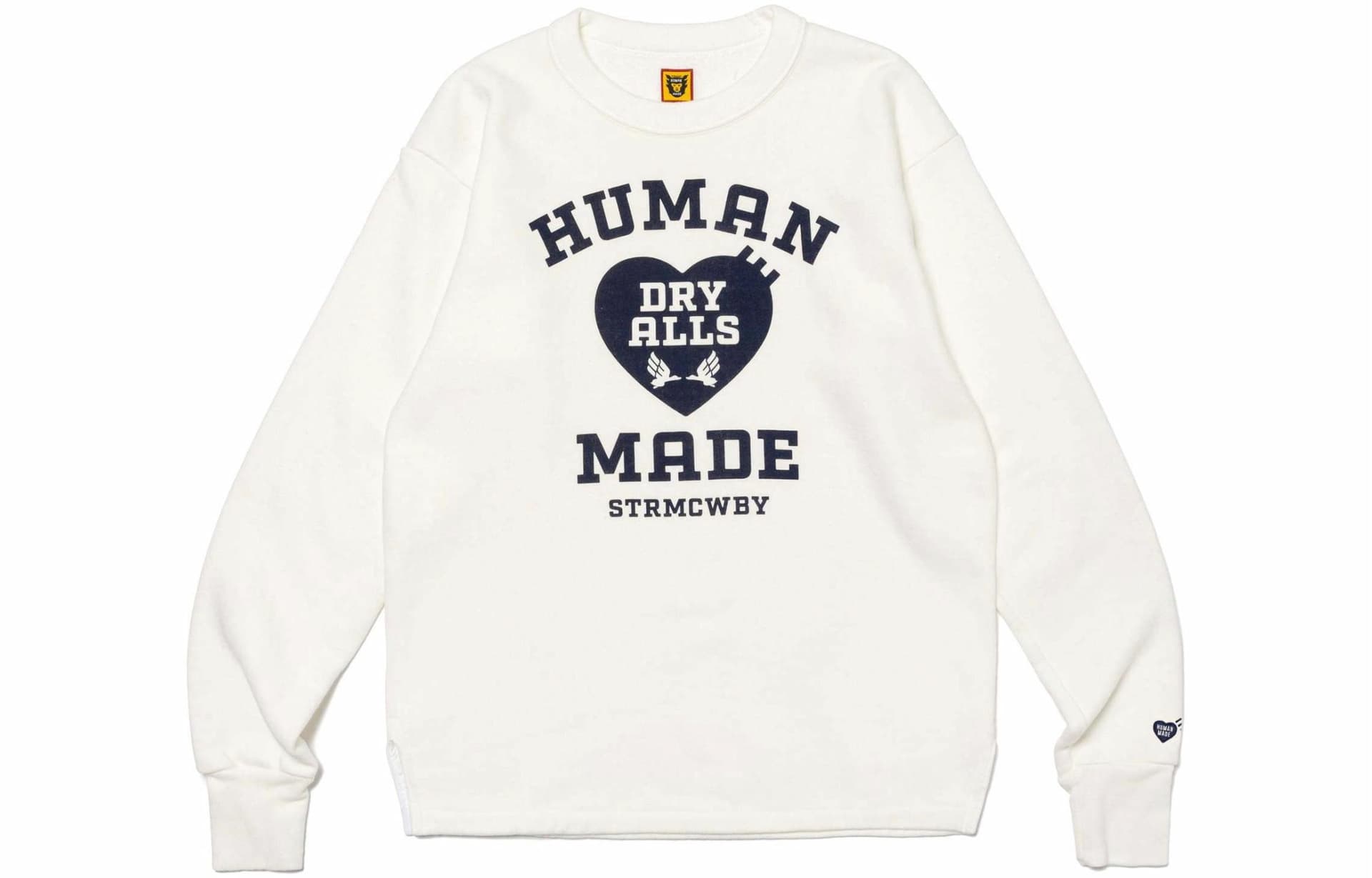 HUMAN MADE SS24 MILITARY SWEATSHIRT DRY ALL