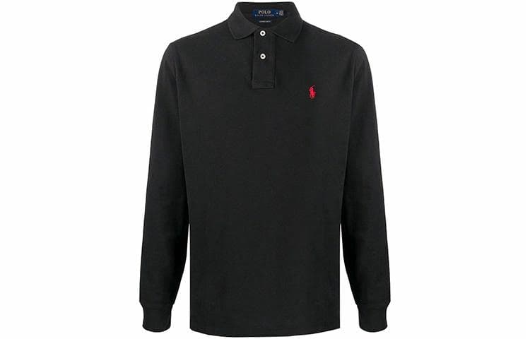 Polo Ralph Lauren Long Sleeve Polo Black