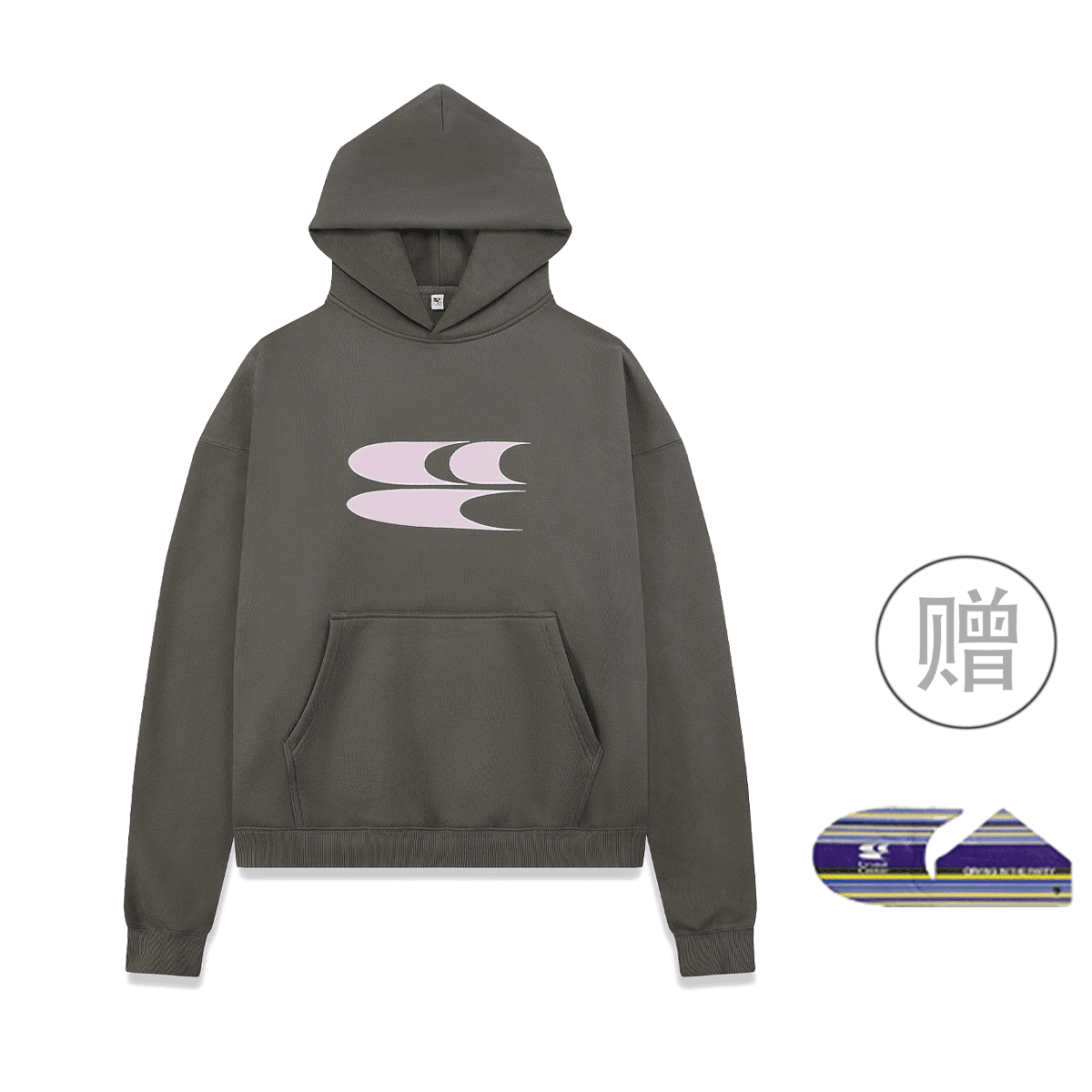Crying Center Basic Logo Hoodie