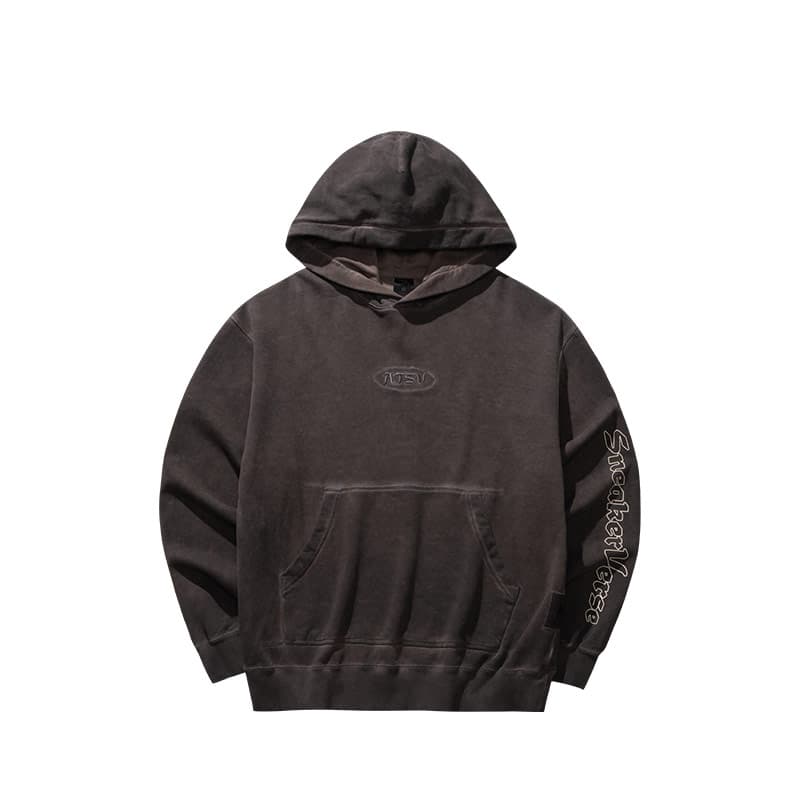 ANTA SNEAKERVERSE Anta Hoodie Letter Print Mocha