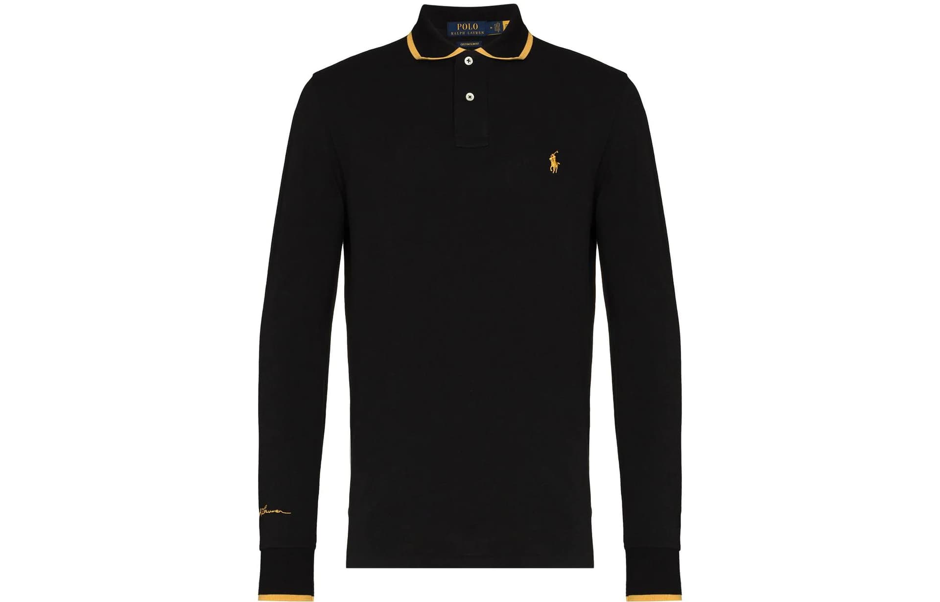 Polo Ralph Lauren Long Sleeve Polo Black