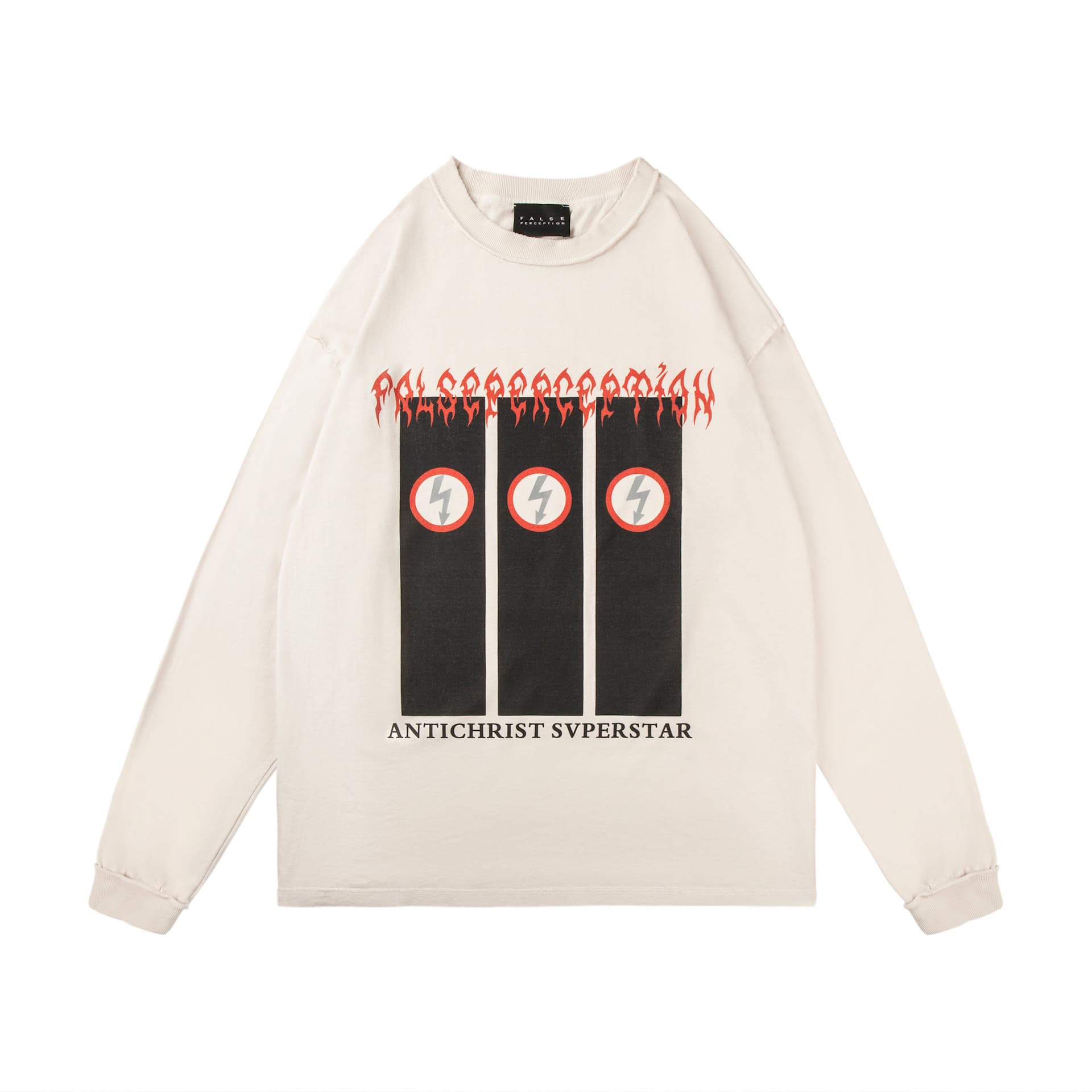False Perception Vintage Long Sleeve Sweatshirt