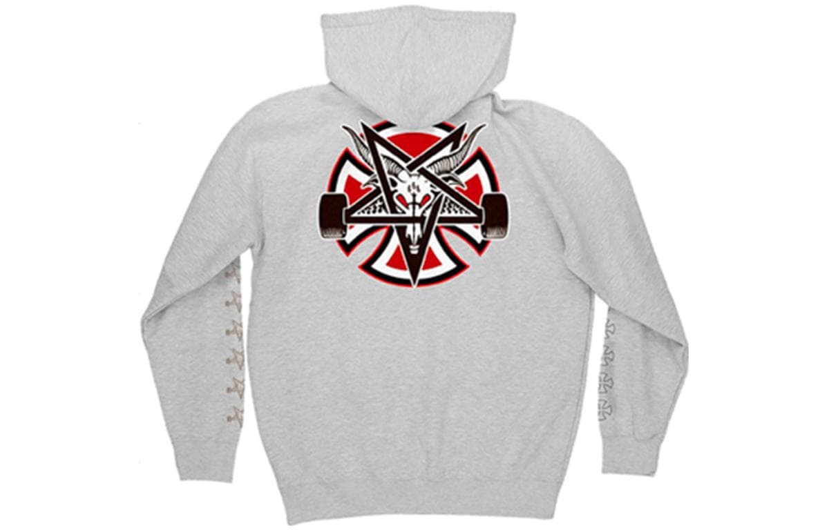 Thrasher Independent Hoodie Grey