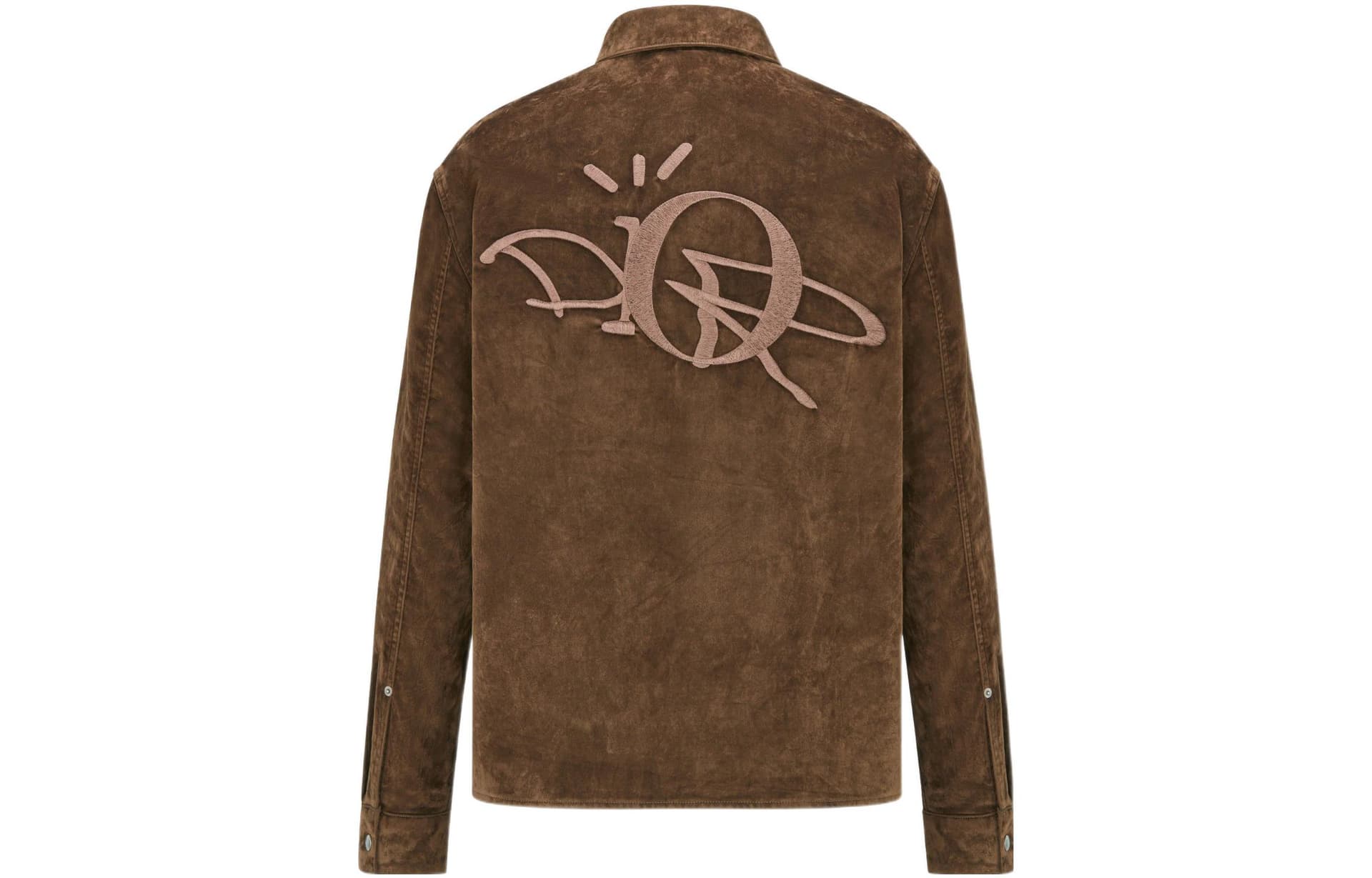 DIOR Travis Scott Long Sleeve Shirt Mocha Brown