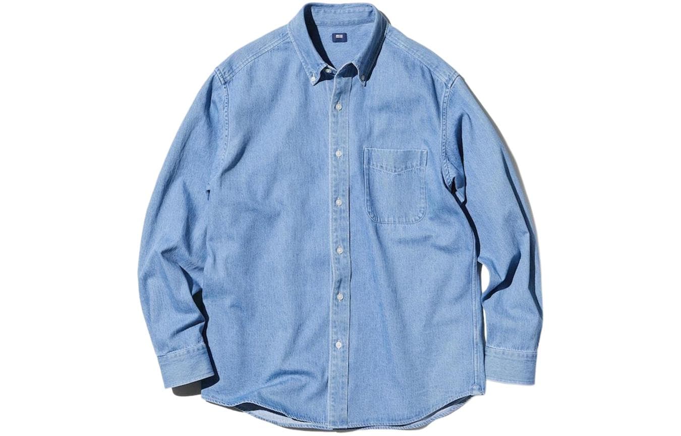 UNIQLO/优衣库 UNIQLO Denim Long Sleeve Shirt