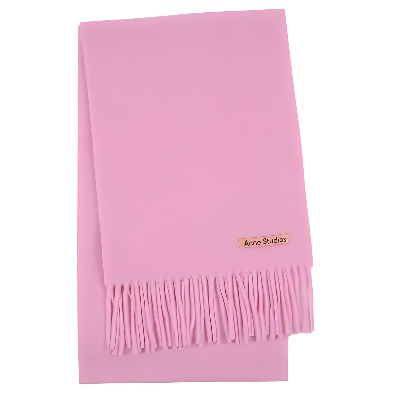 Acne Studios Scarf Cotton Candy Pink