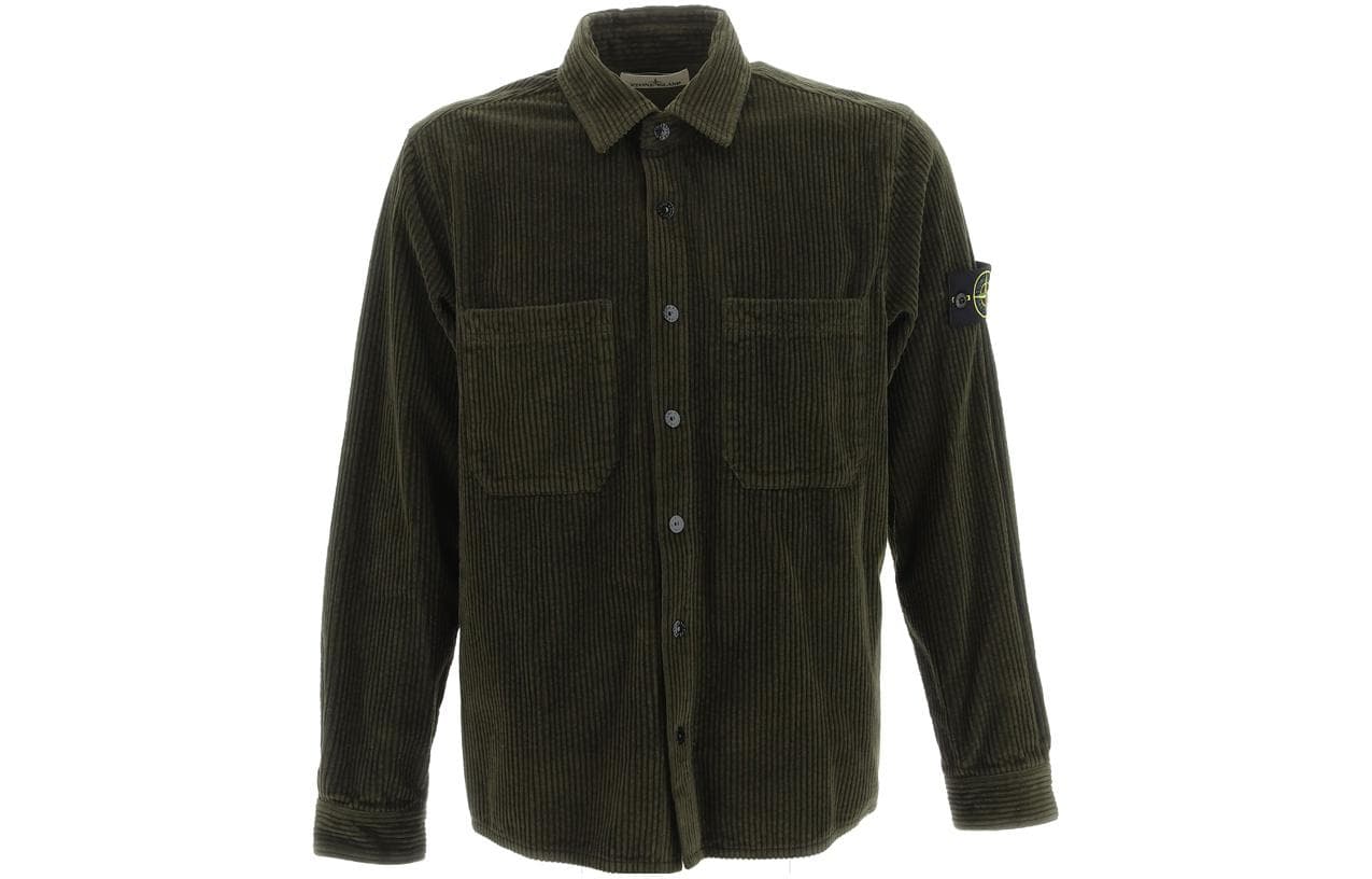 Stone Island Long Sleeve Shirt Green