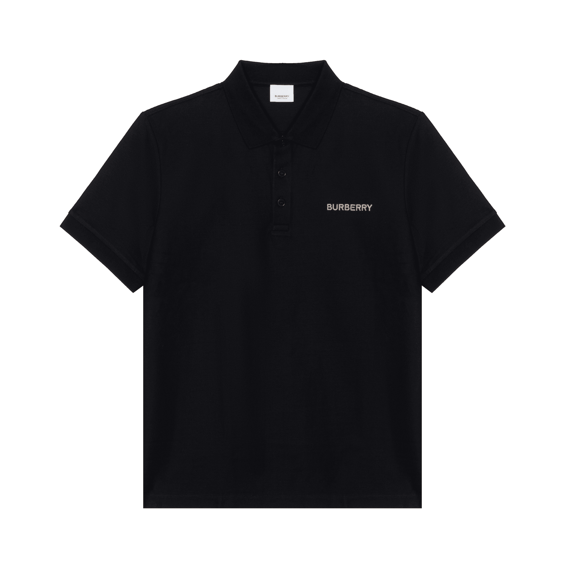 Burberry SS24 Logo Polo Black